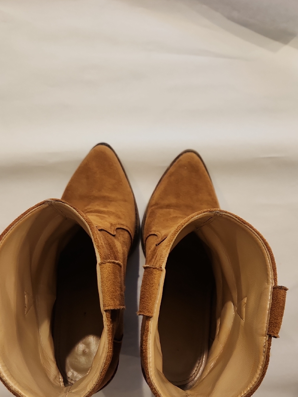 Women’s Suede Ankle Boots in Brown - Picture 5 of 8
